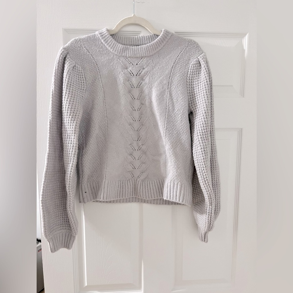 Gray, Sweater, New, Lulus